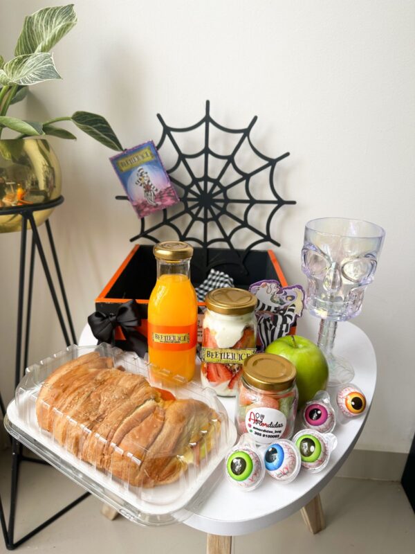 Desayuno Sorpresa Hallowen- beetlejuice